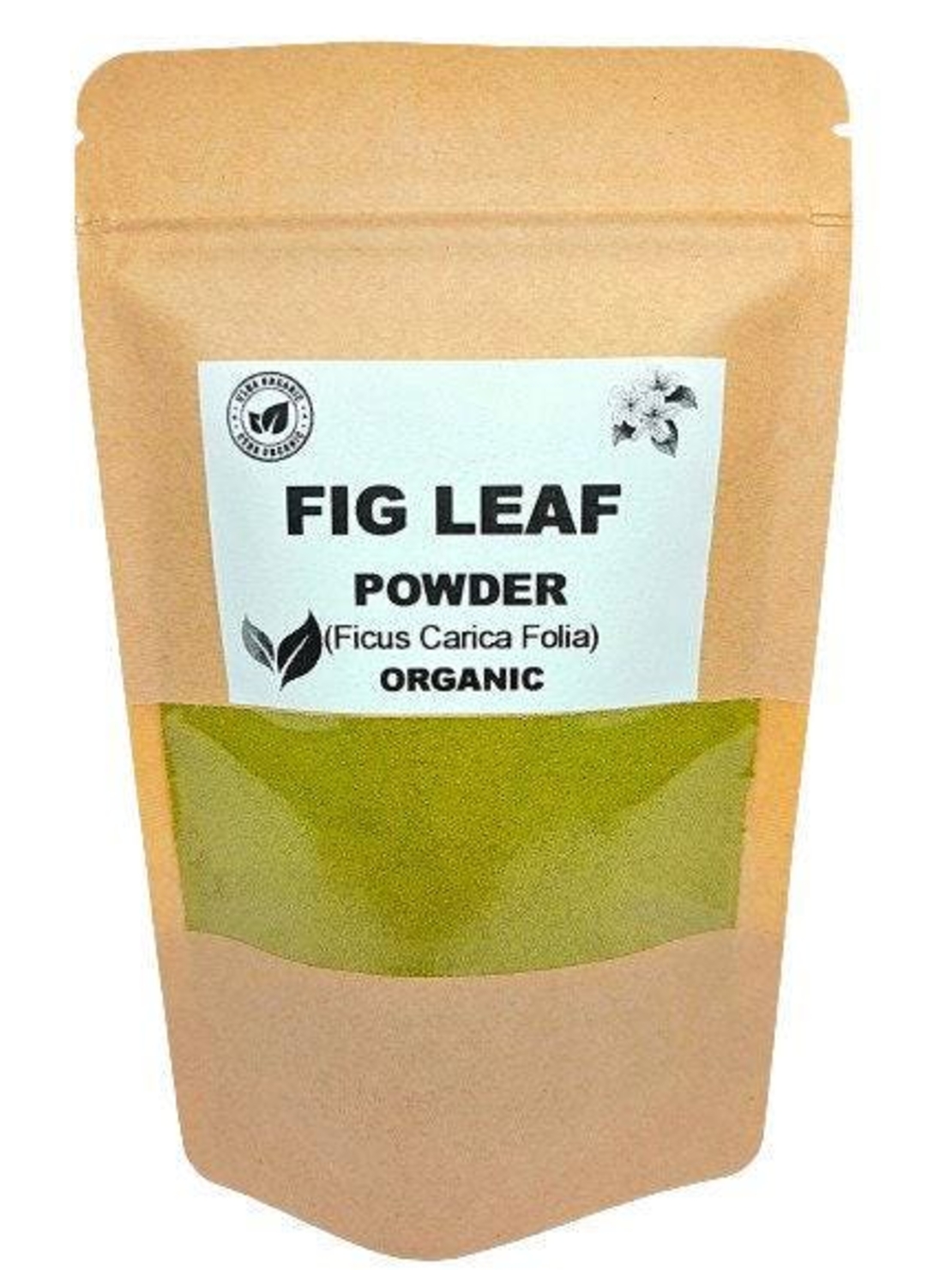 Organic fig leaf powder | ficus carica folia | fig leaf tea | herbal tea | dried leaves | organic herbs | dried herbs | herba | powder tea