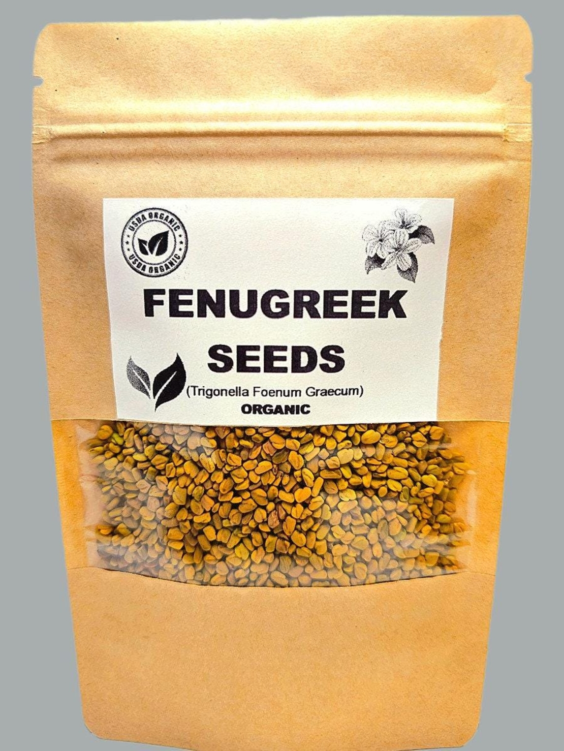 Organic FENUGREEK SEEDS | trigonella foenum graecum | fenugreek tea | herbal tea | dried seeds | organic seeds | herba | tea | semens