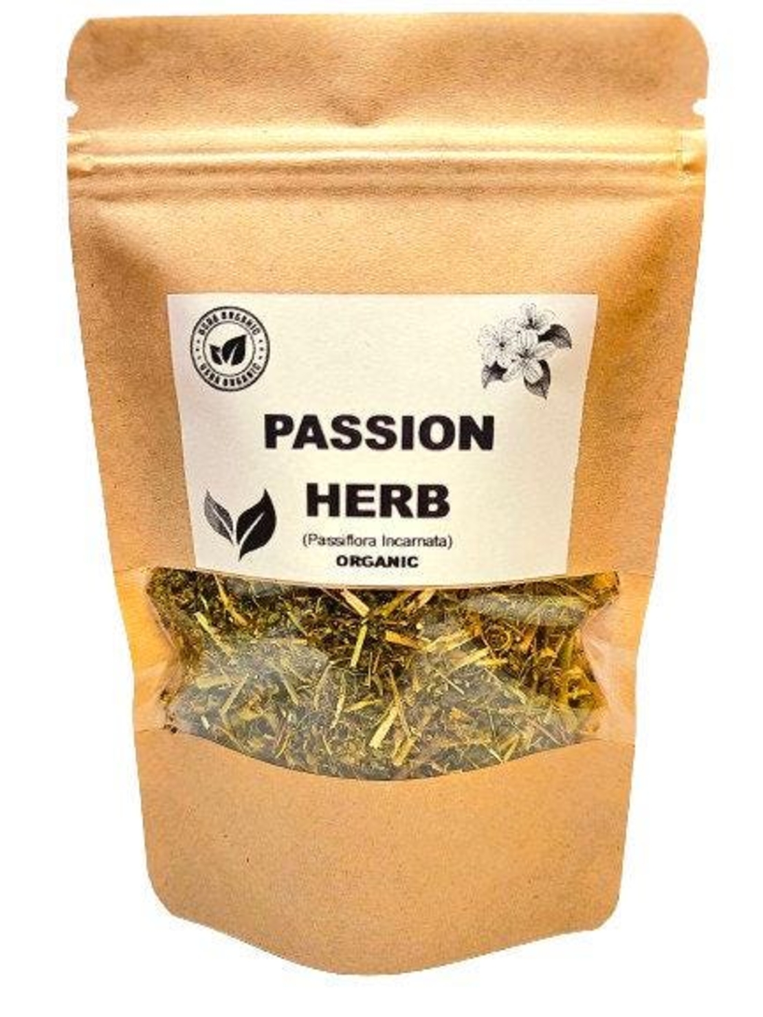 Organic PASSION HERB | passiflora incarnata | passion flower herb tea | herbal tea | organic herbs | herba | tea | remedies | dried herbs