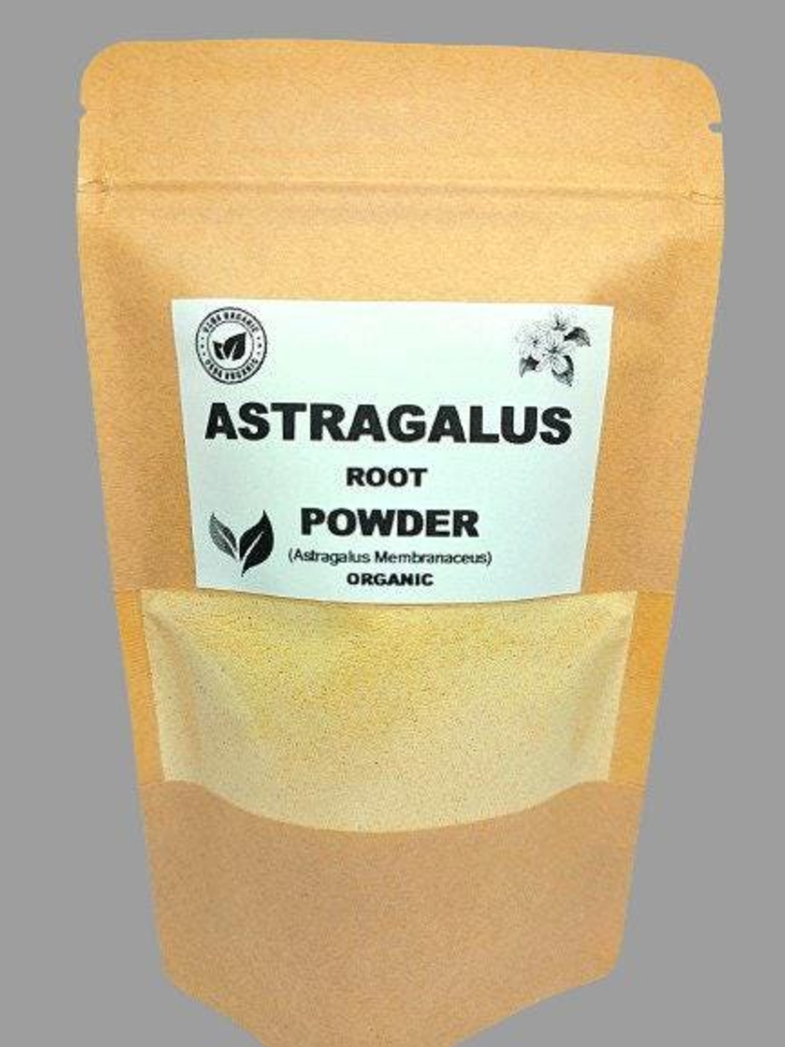 Organic ASTRAGALUS ROOT POWDER | astragalus membranaceus | astragalus tea | dried root powder | herbal tea | organic herbs | dried herbs