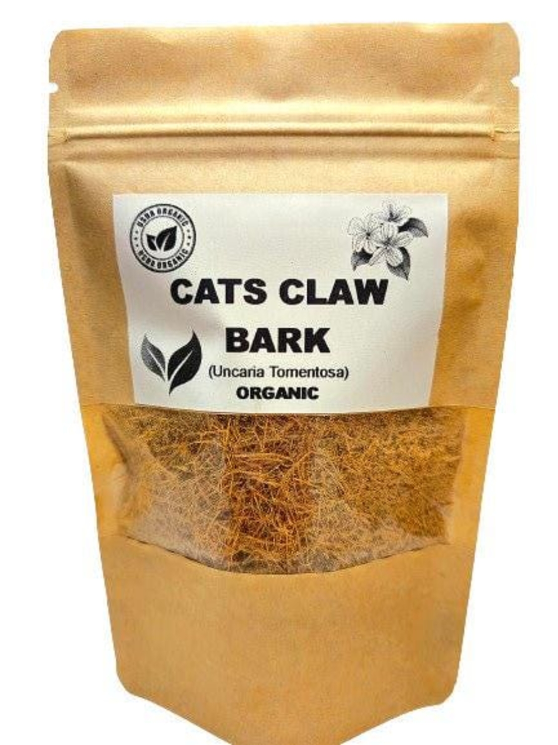 Organic CAT'S CLAW BARK | uncaria tomentosa | cats claw bark tea | herbal tea | dried bark | dried herbs | organic herbs | herba | tea