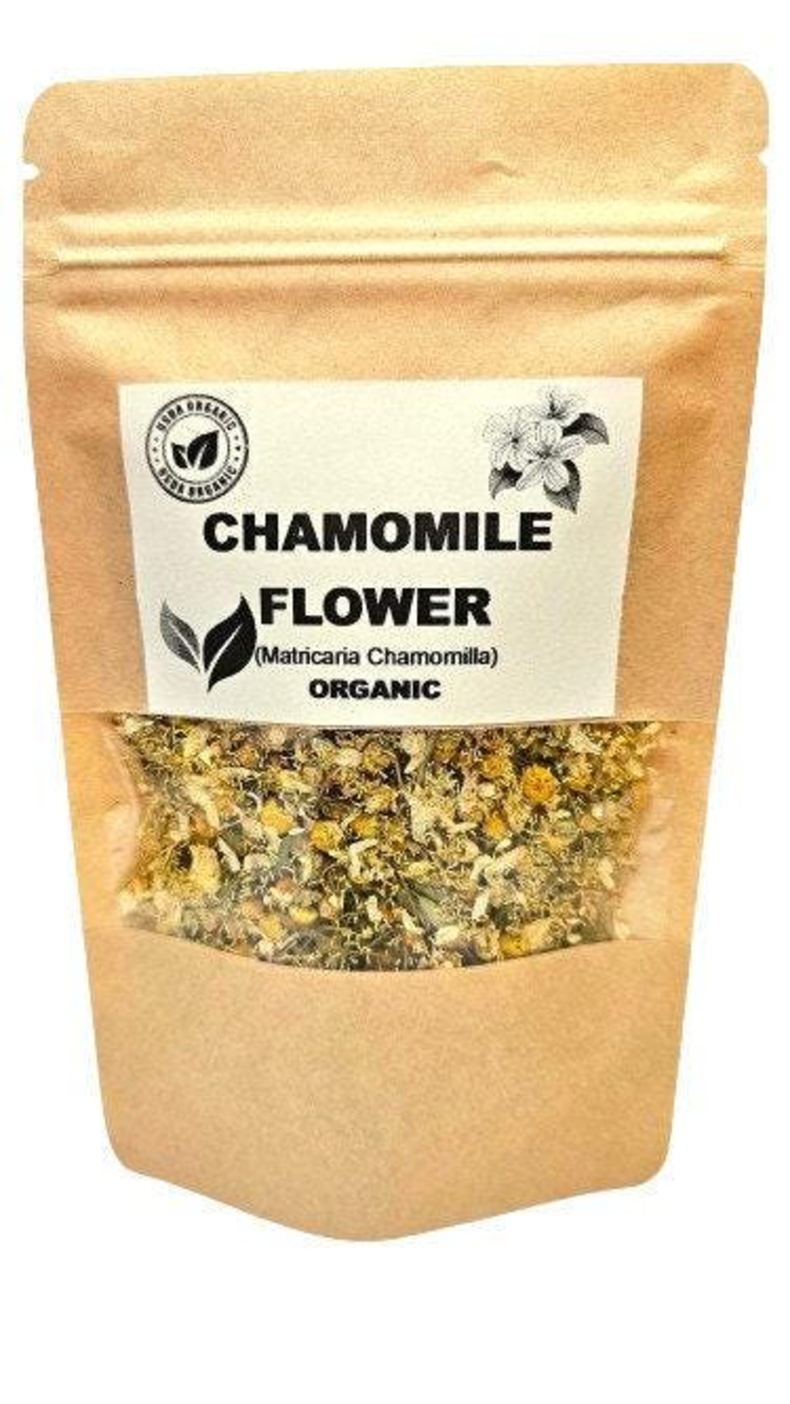 Organic CHAMOMILE FLOWERS | matricaria chamomilla | chamomile tea | herbal tea | dried flower | organic flower | organic herbs | herba | tea