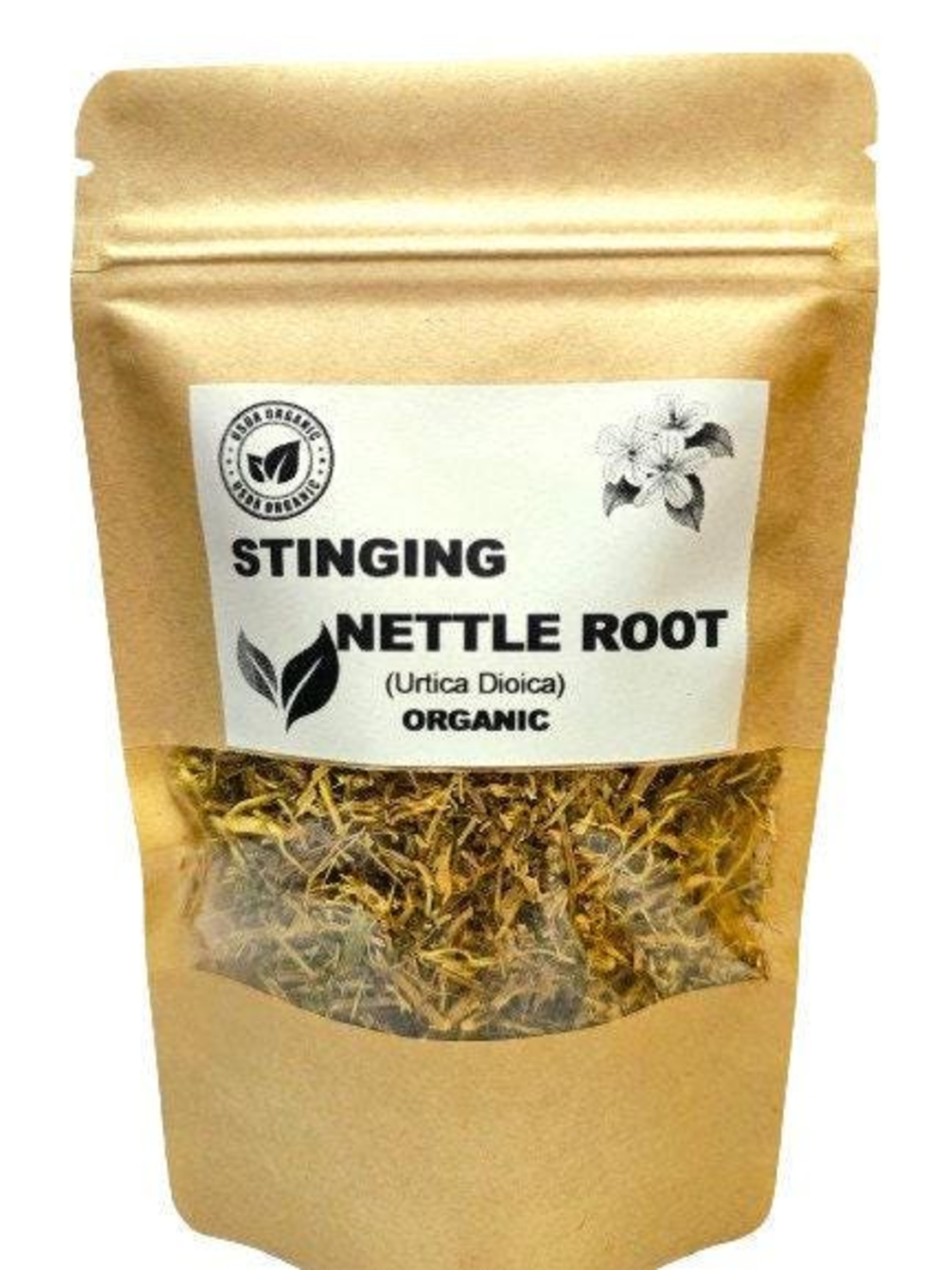 Organic STINGING NETTLE ROOT | urtica dioica | nettle root tea | nettle tea | herbal tea | dried root | organic herbs | herba | tea