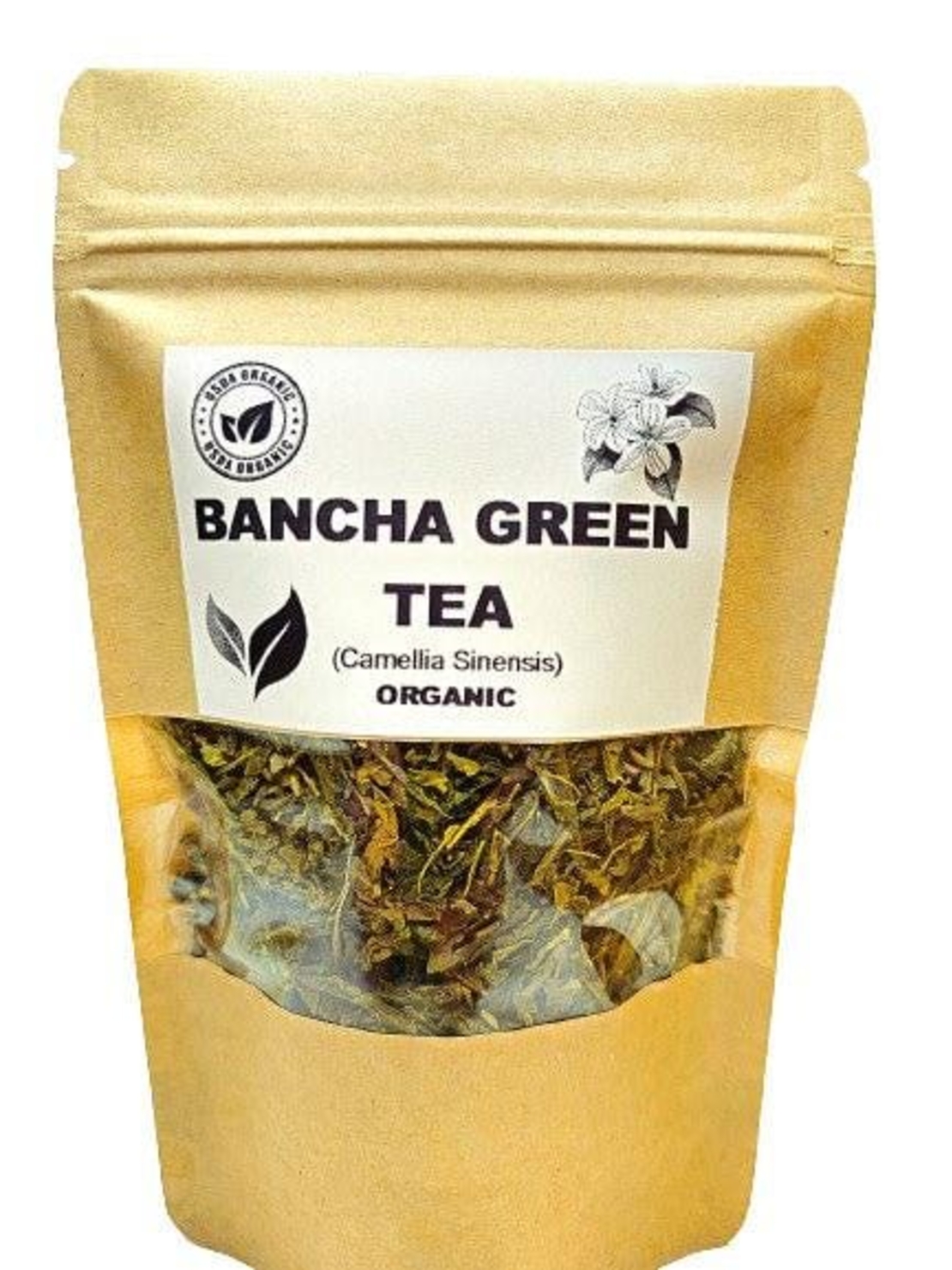 Organic BANCHA GREEN TEA | camellia sinensis | herbal tea | dried herbs | organic herbs | herba | tea