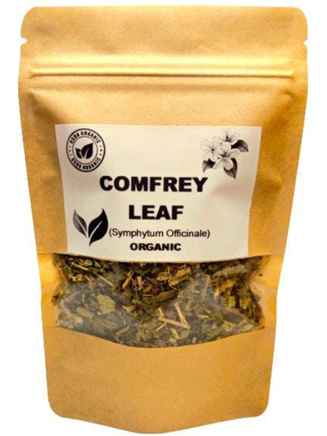 Organic COMFREY LEAF | symphytum officinale | comfrey leaf tea | herbal tea | dried leaf | organic herbs | herba | tea