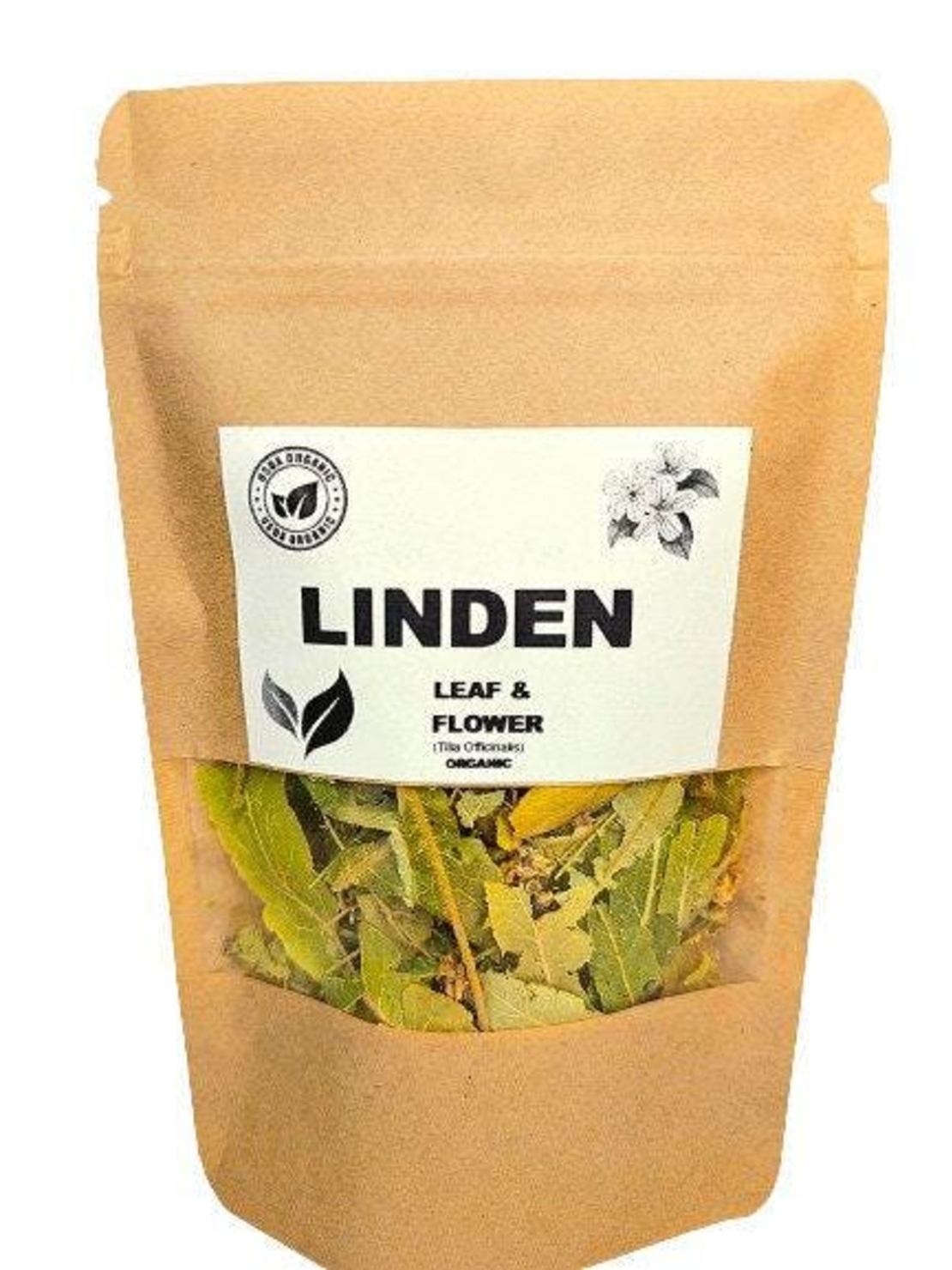 Organic linden flower & leaf | tilia officinalis | tilia spp flos | linden flower tea | lime flower linden flower | herbal tea | herba | tea