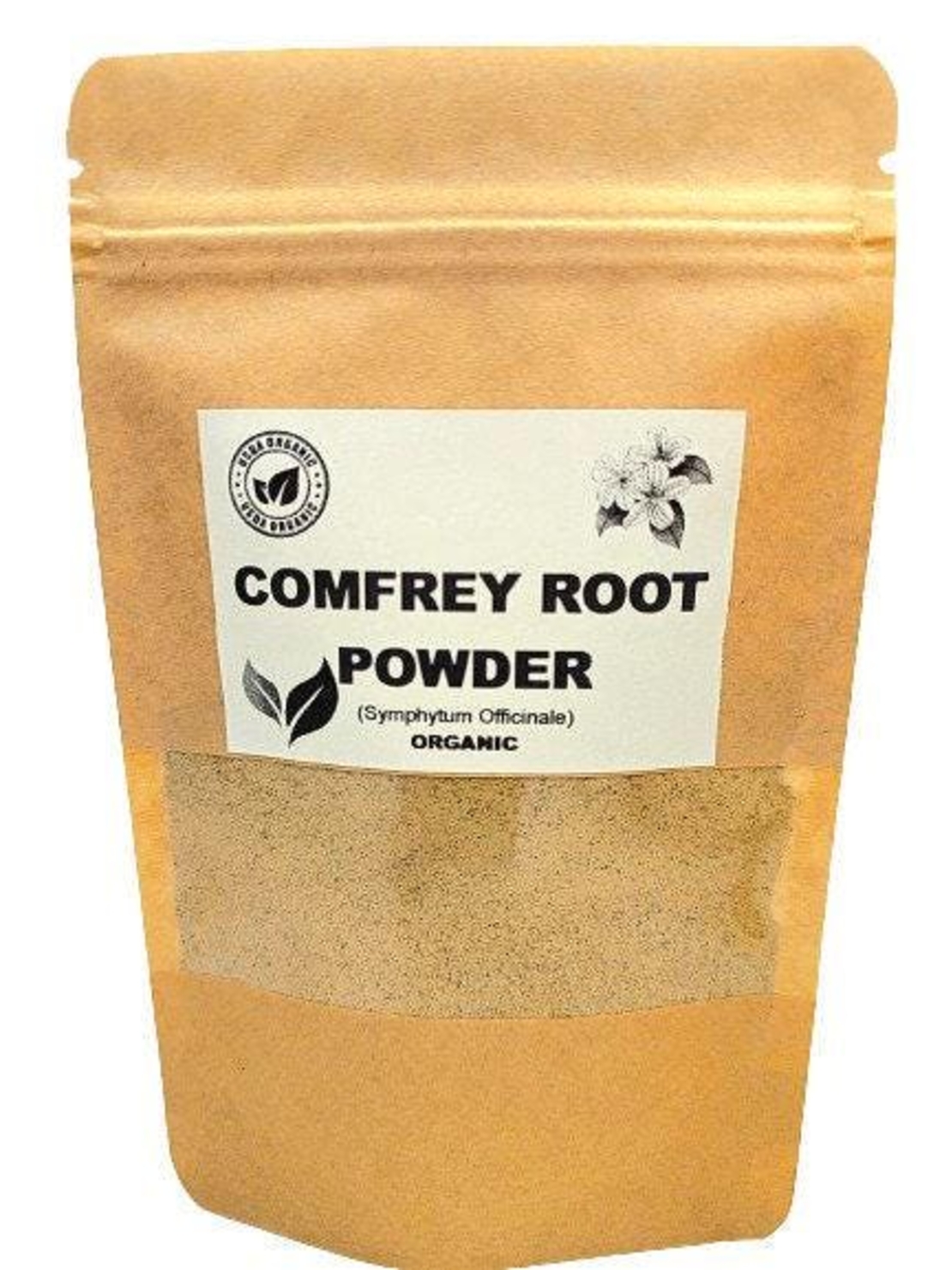 Organic COMFREY ROOT POWDER | symphytum officinale | comfrey root powder tea | herbal tea | herba | powder | comfrey flour | comfrey tea