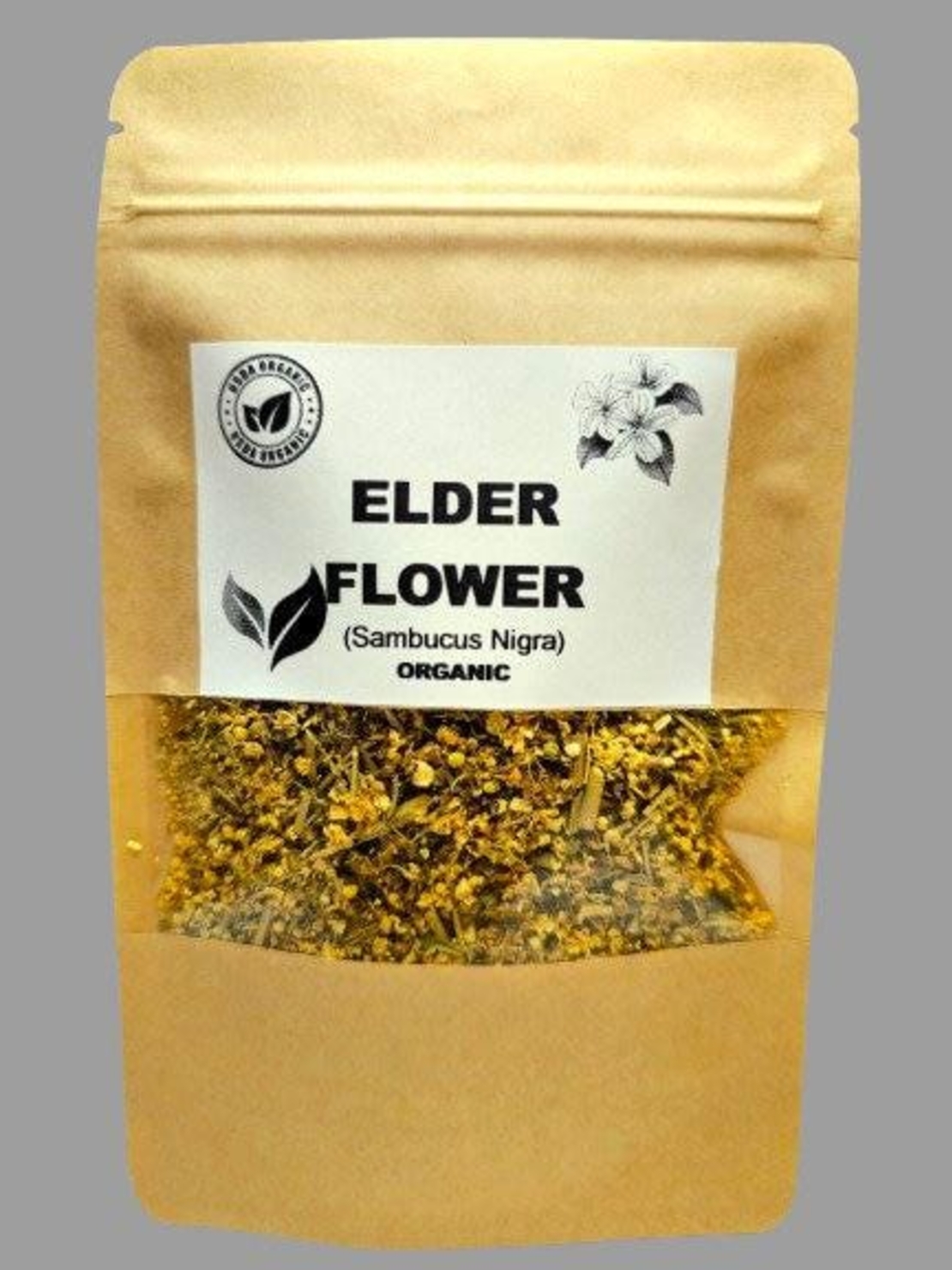 Organic ELDER FLOWER | sambucus nigra | elder flower tea | herbal tea | dried herbs | organic herbs | dried flower | herba | tea | flowers
