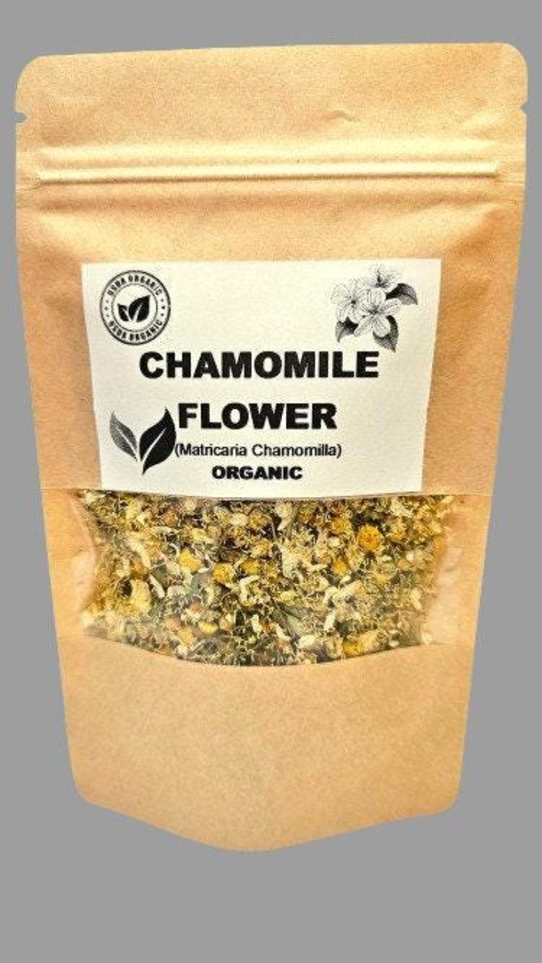 Organic CHAMOMILE FLOWERS | matricaria chamomilla | chamomile tea | herbal tea | dried flower | organic flower | organic herbs | herba | tea