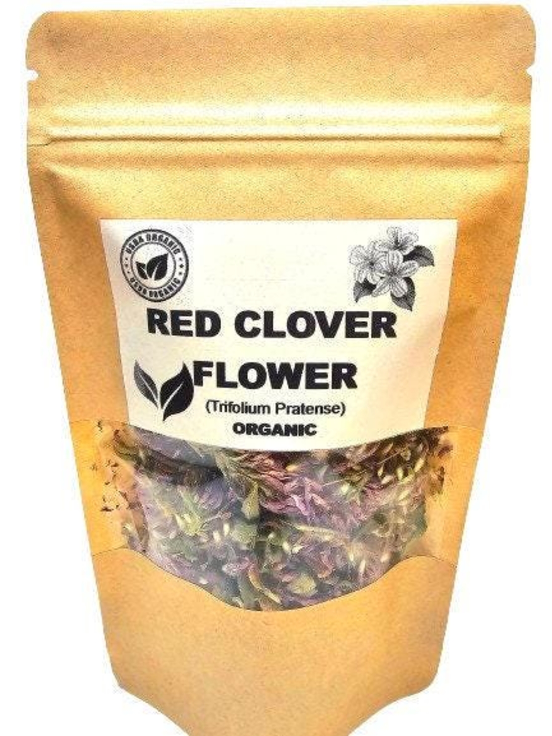 Organic RED CLOVER FLOWER | trifolium pratense | red clover tea | herbal tea | dried flower | organic herbs | herba | tea