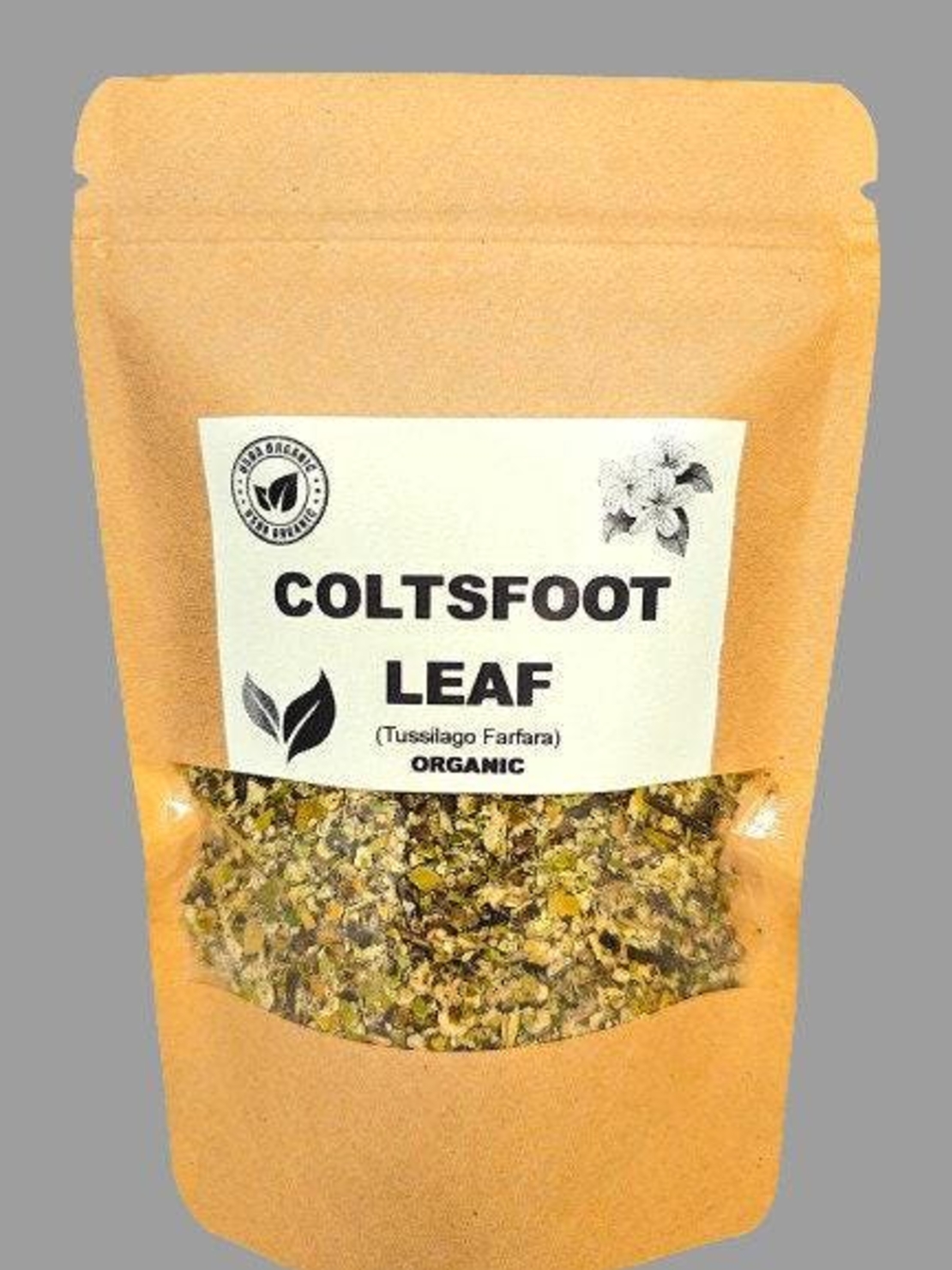 Organic COLTSFOOT LEAF | tussilago farfara | coltsfoot tea | herbal tea | herba | tea | dried leaf | organic herbs | remedies | dried herbs