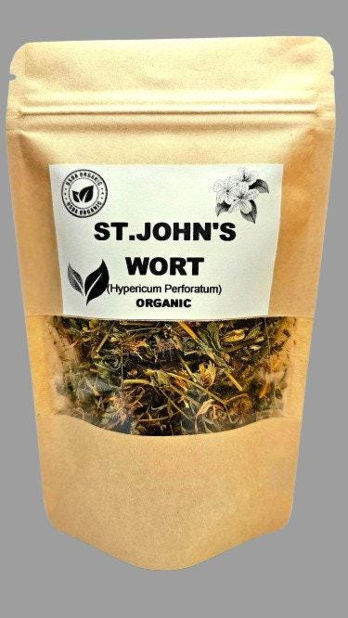 Organic SR.JOHN'S WORT | hypericum perforatum | st johns wort tea | herbal tea | organic herbs | dried herbs | herba | tea