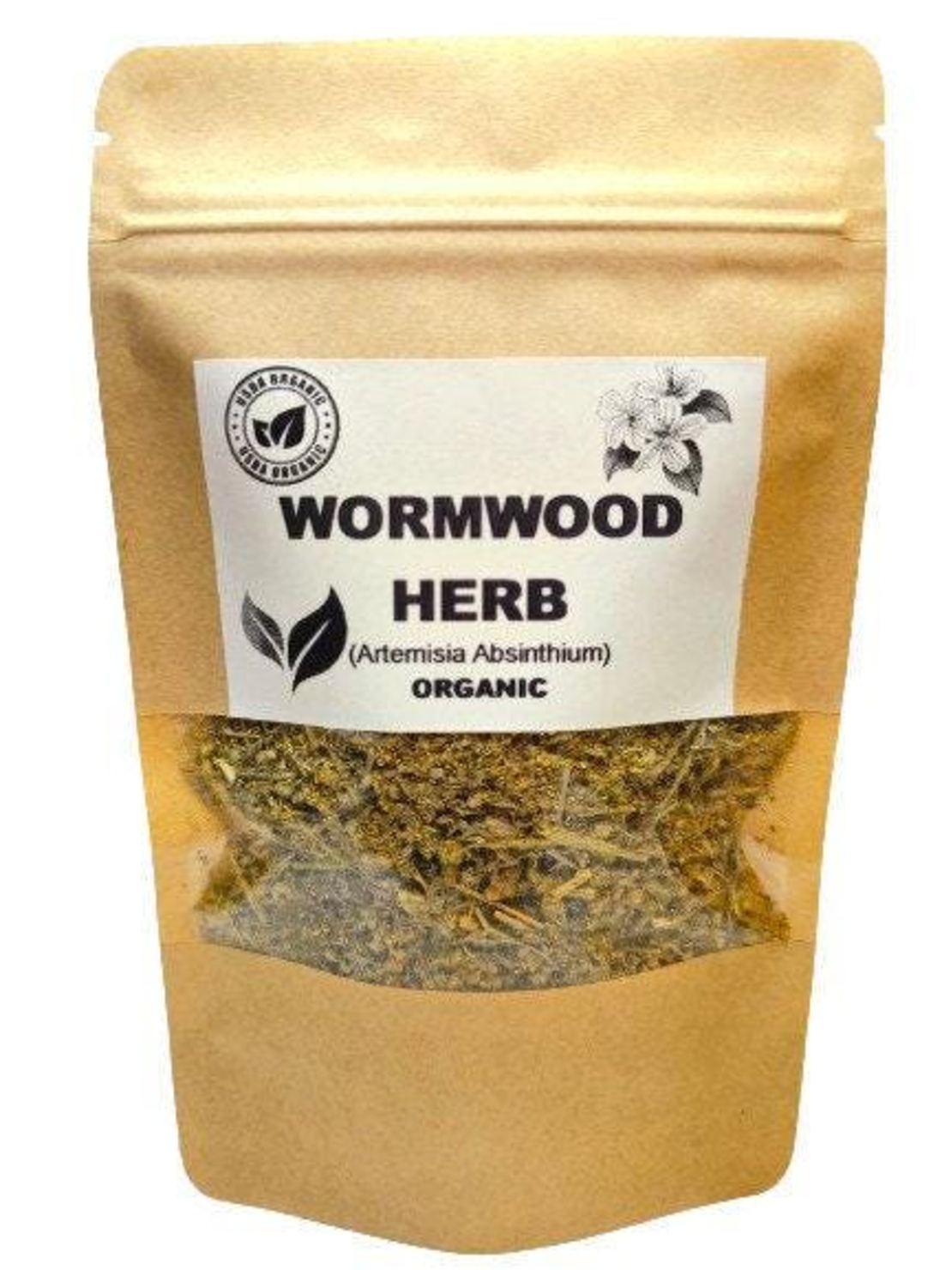 Organic Wormwood Herb (Artemisia absinthium)