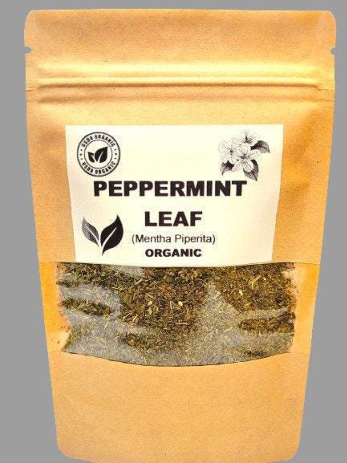 Organic PEPPERMINT LEAF | mentha piperita | peppermint tea | herbal tea | dried leaf | dried herbs | organic herbs | herba | tea