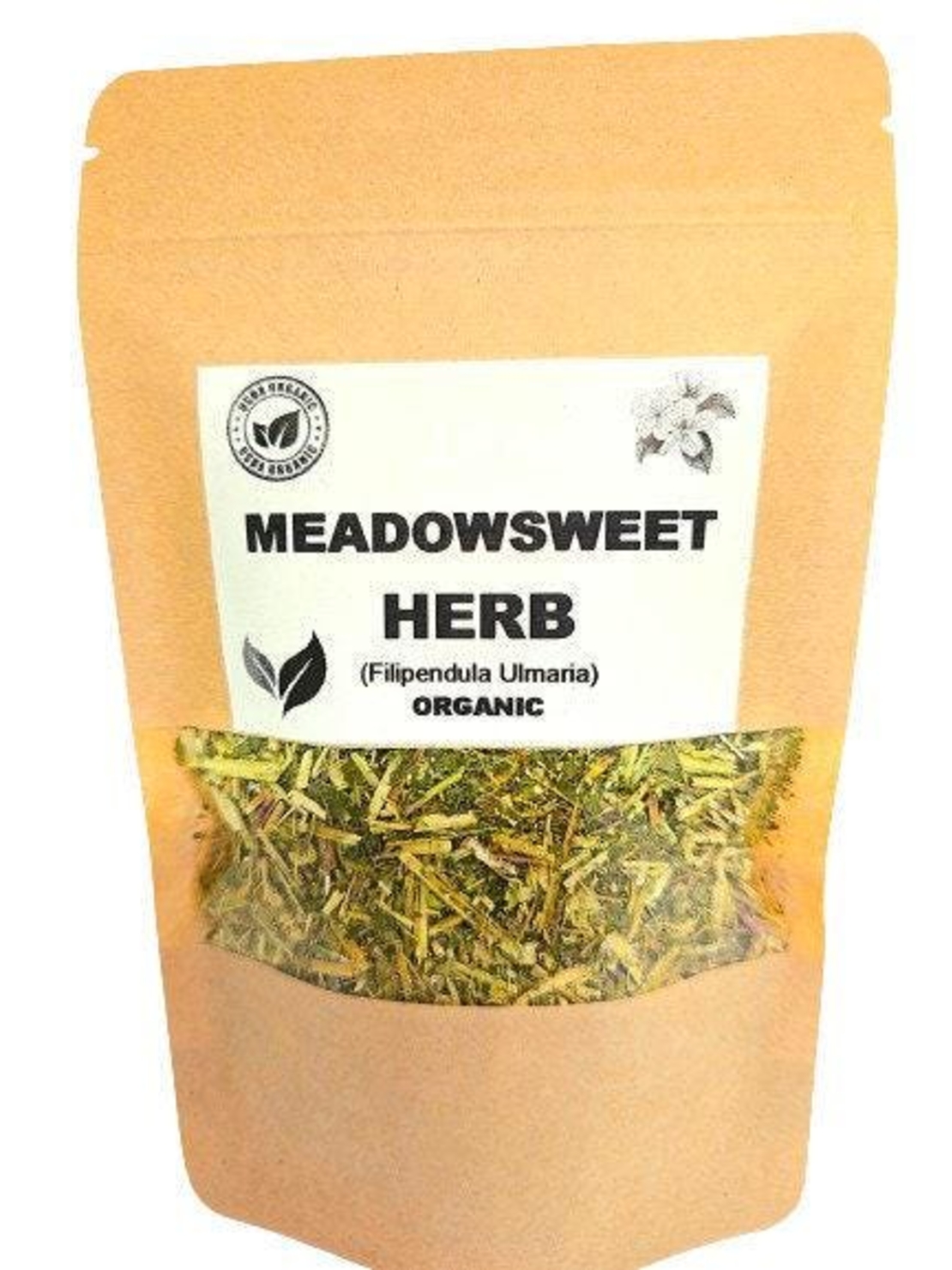Organic MEADOWSWEET HERB | filipendula ulmaria | meadowsweet tea | herbal tea | dried herbs | organic herbs | herba | tea | herbalism
