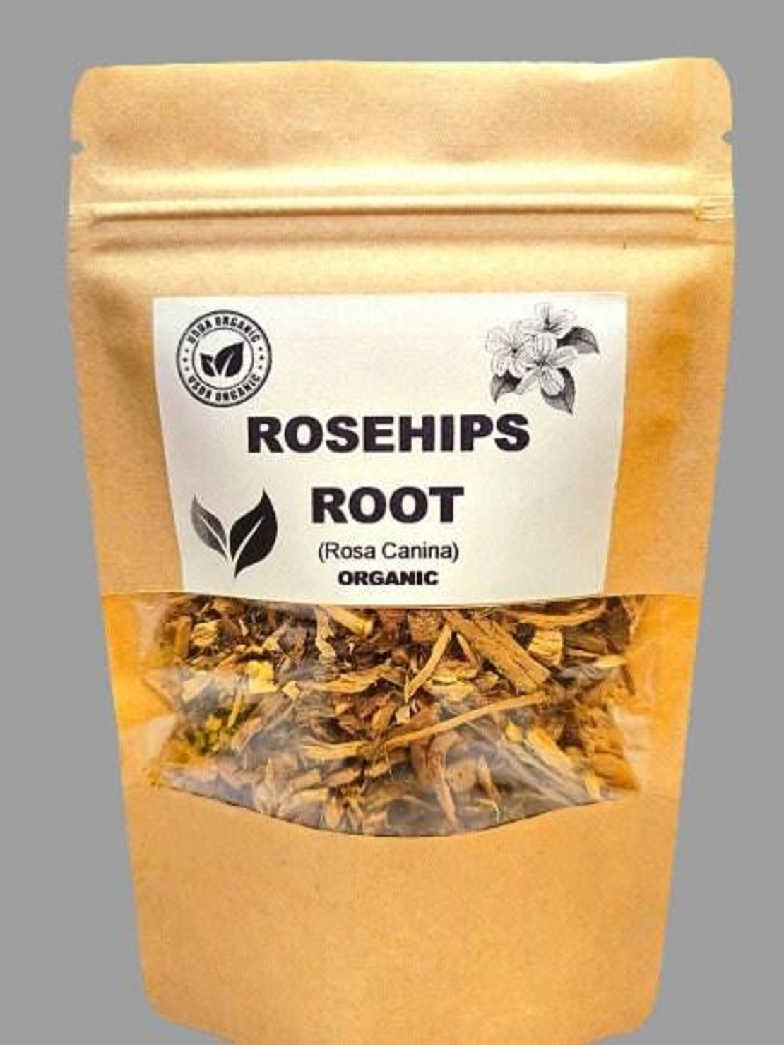 Organic ROSEHIPS ROOT | rosa canina | rosehip root | rosehip tea | herbal tea | herba | tea | dried root | organic herbs | root tea
