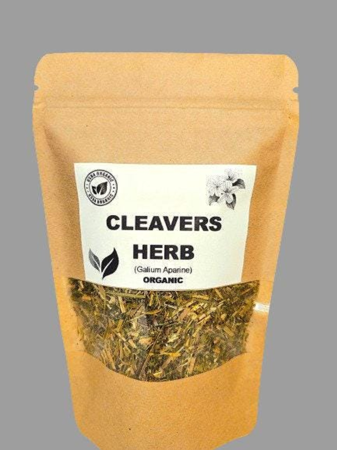 Organic CLEAVERS HERB | galium aparine | cleavers tea | herbal tea | dried herbs | organic herbs | herba | tea | cleavers herb tea