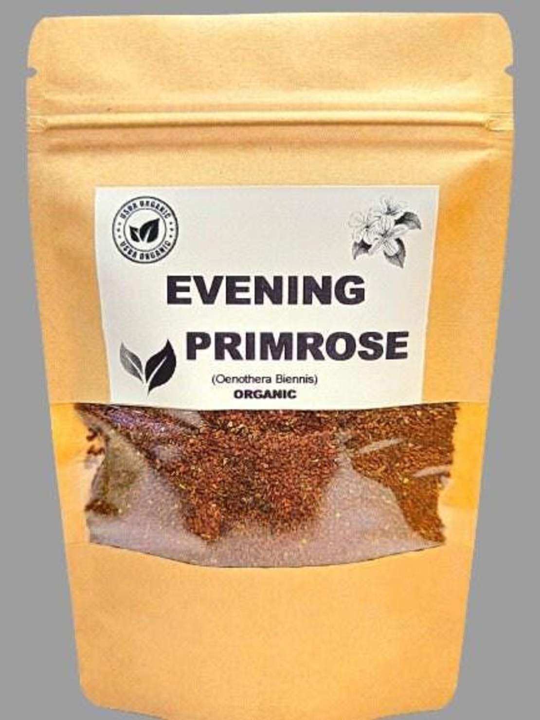 Organic EVENING PRIMROSE | oenothera biennis | evening primrose tea | herbal tea | dried seeds | organic seeds | organic herb | herba| tea