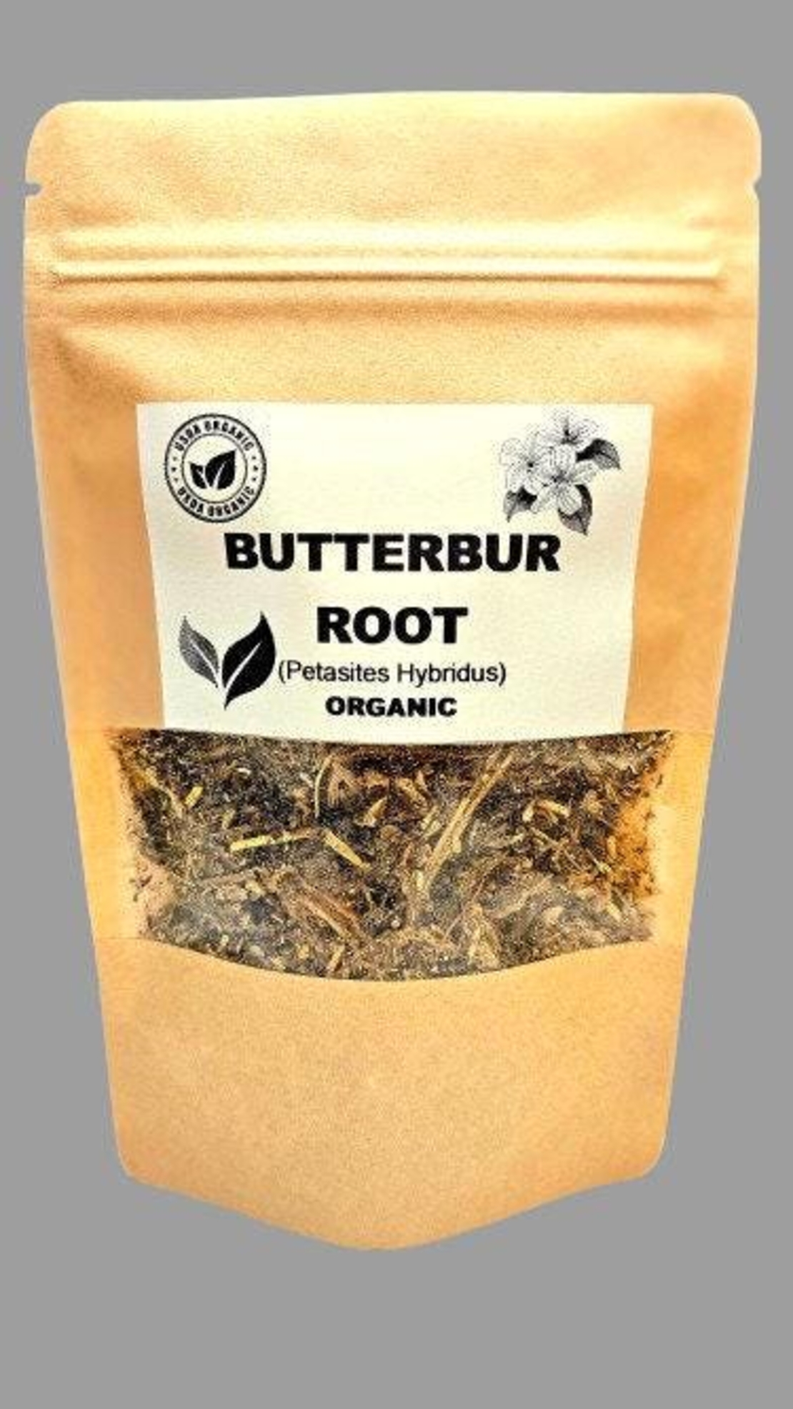Organic BUTTERBUR ROOT | petasites hybridus | butterbur tea | herbal tea | dried root | organic herbs | dried herbs | herba | tea