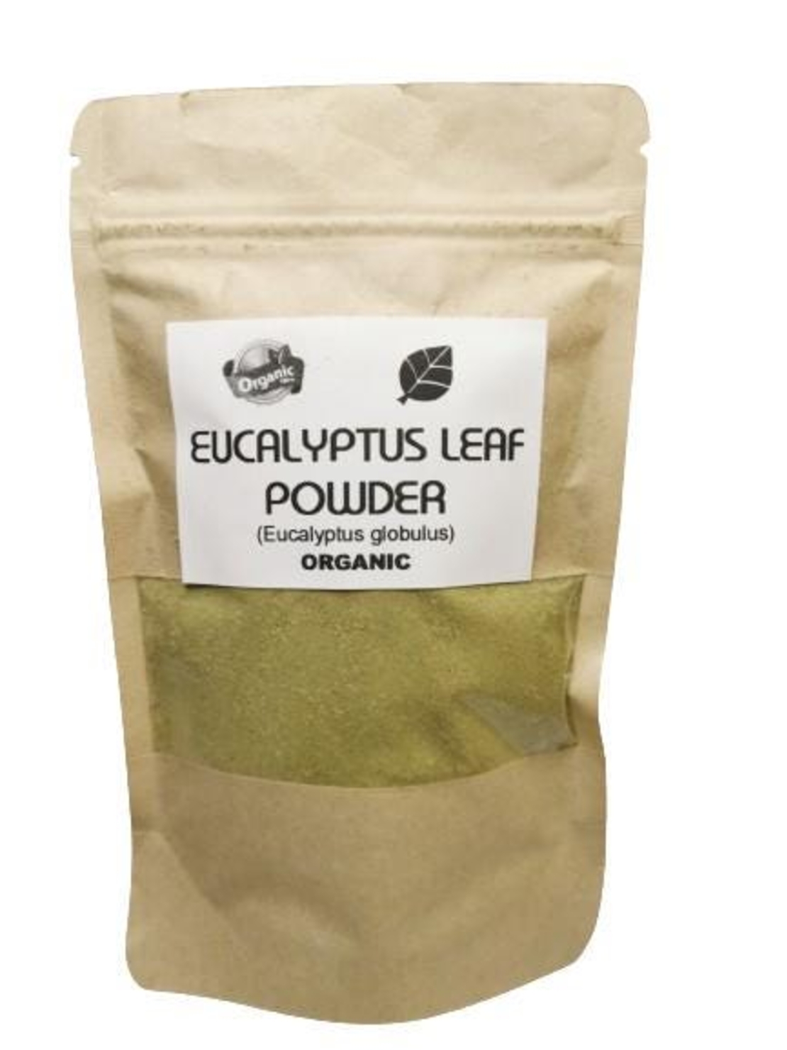 Organic EUCALYPTUS LEAF POWDER | eucalyptus globulus | eucalyptus tea | herbal tea | dried powder | organic herbs | herba | tea | dried herb