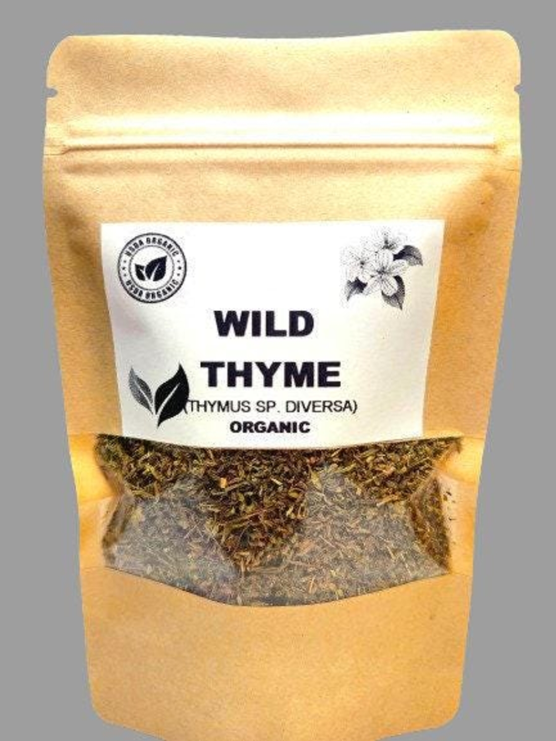 Organic Wild Thyme (Thymus sp. diversa / Thymus serpyllum)