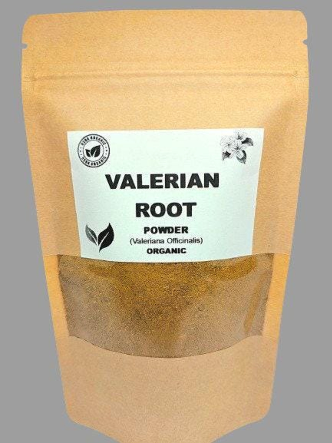 Organic VALERIAN ROOT POWDER | valeriana officinalis | valerian tea | herbal tea | herba | dried root powder | organic root | organic herbs