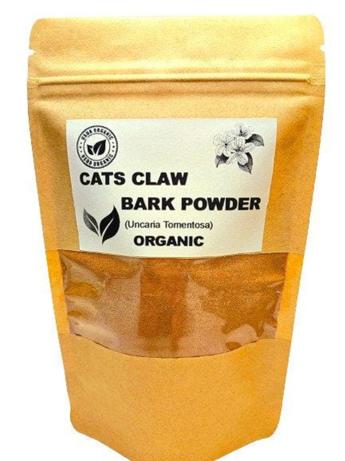 Organic CAT'S CLAW BARK Powder | uncaria tomentosa | cats claw powder | cats claw tea | herbal tea | herba | tea | powder