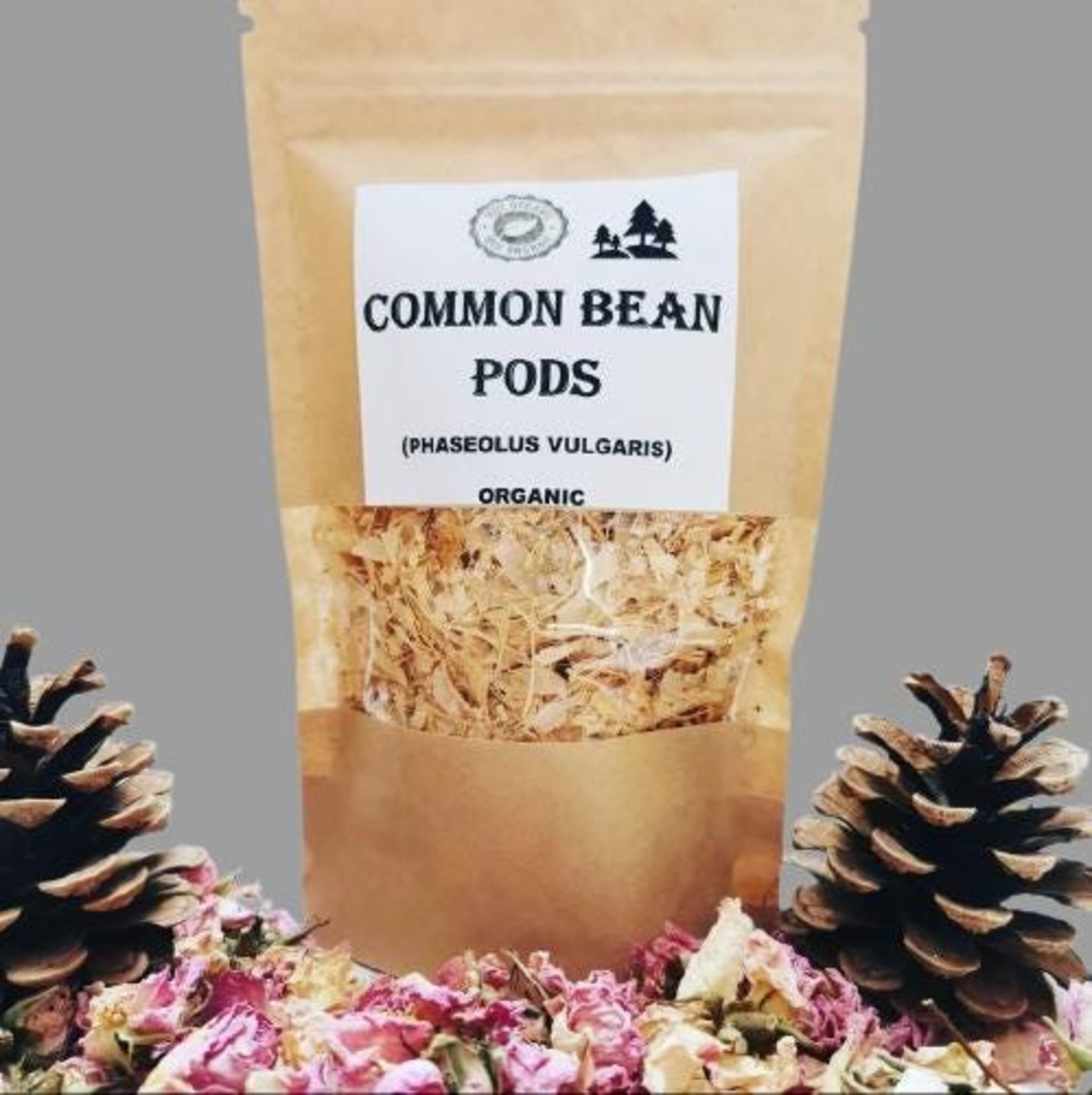 Organic COMMON BEAN PODS Phaseolus vulgaris l | Medicinal Herbs | Dried Herbal Tea | Herbal Medicine | Herbal Tea | Organic Tea