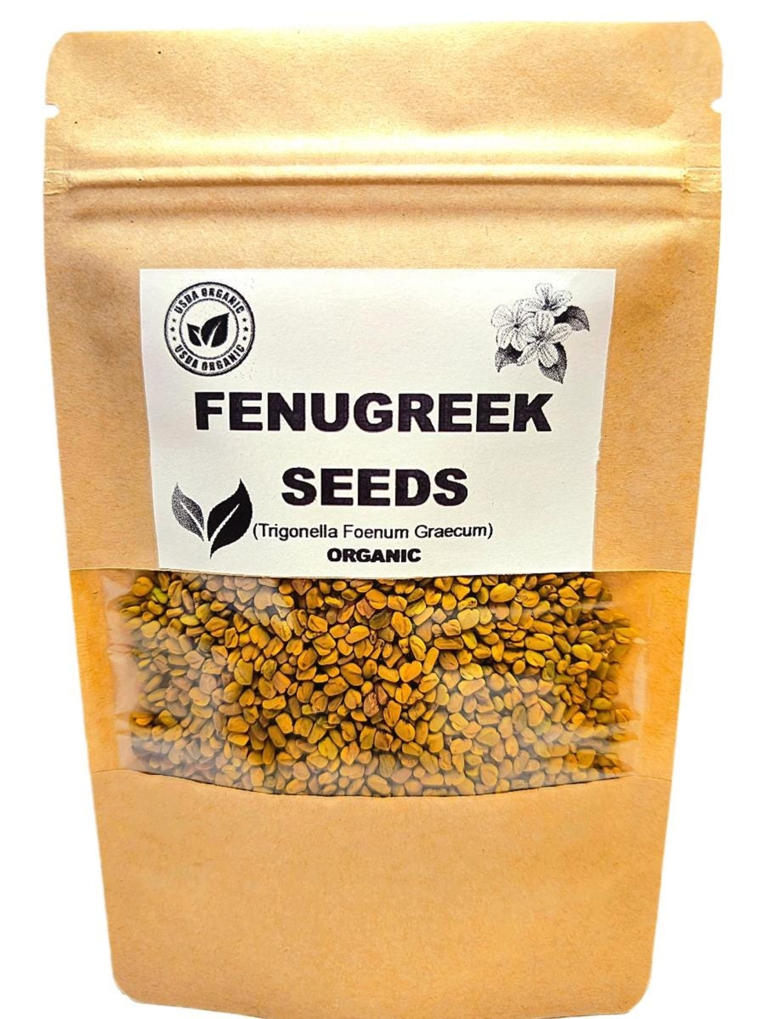 Organic FENUGREEK SEEDS | Trigonella Foenum Graecum | Fenugreek Tea | Herbal Tea | Dried Seeds | Organic Seeds | Herba | Tea