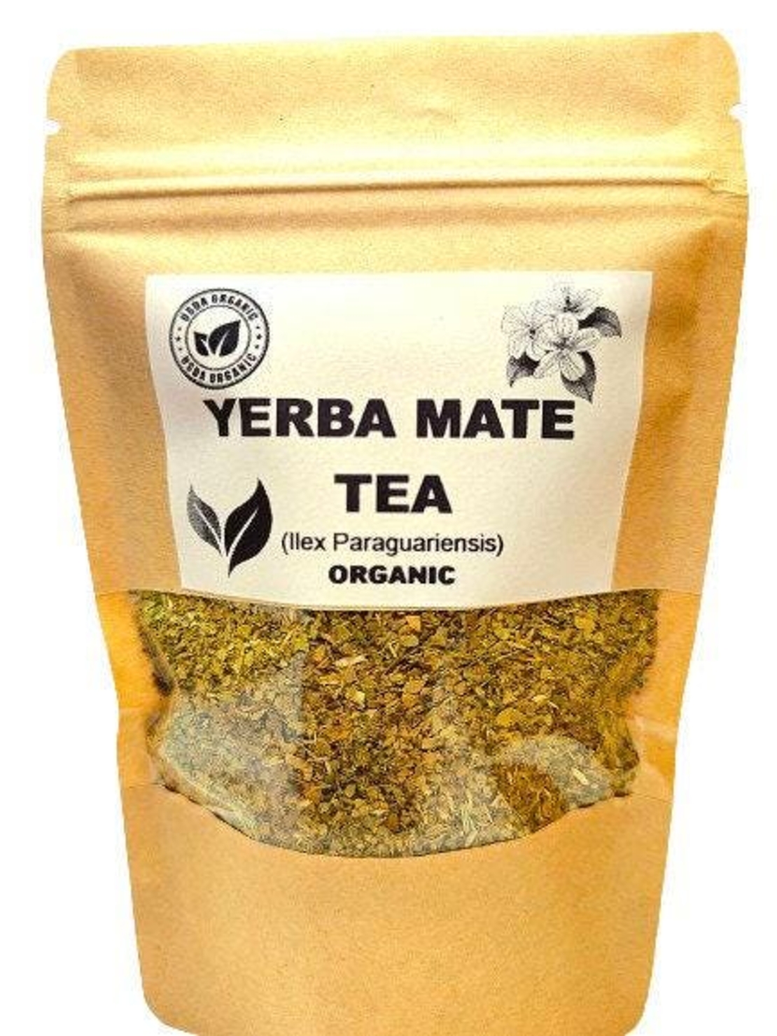 Organic Yerba Mate Tea (Ilex paraguariensis)
