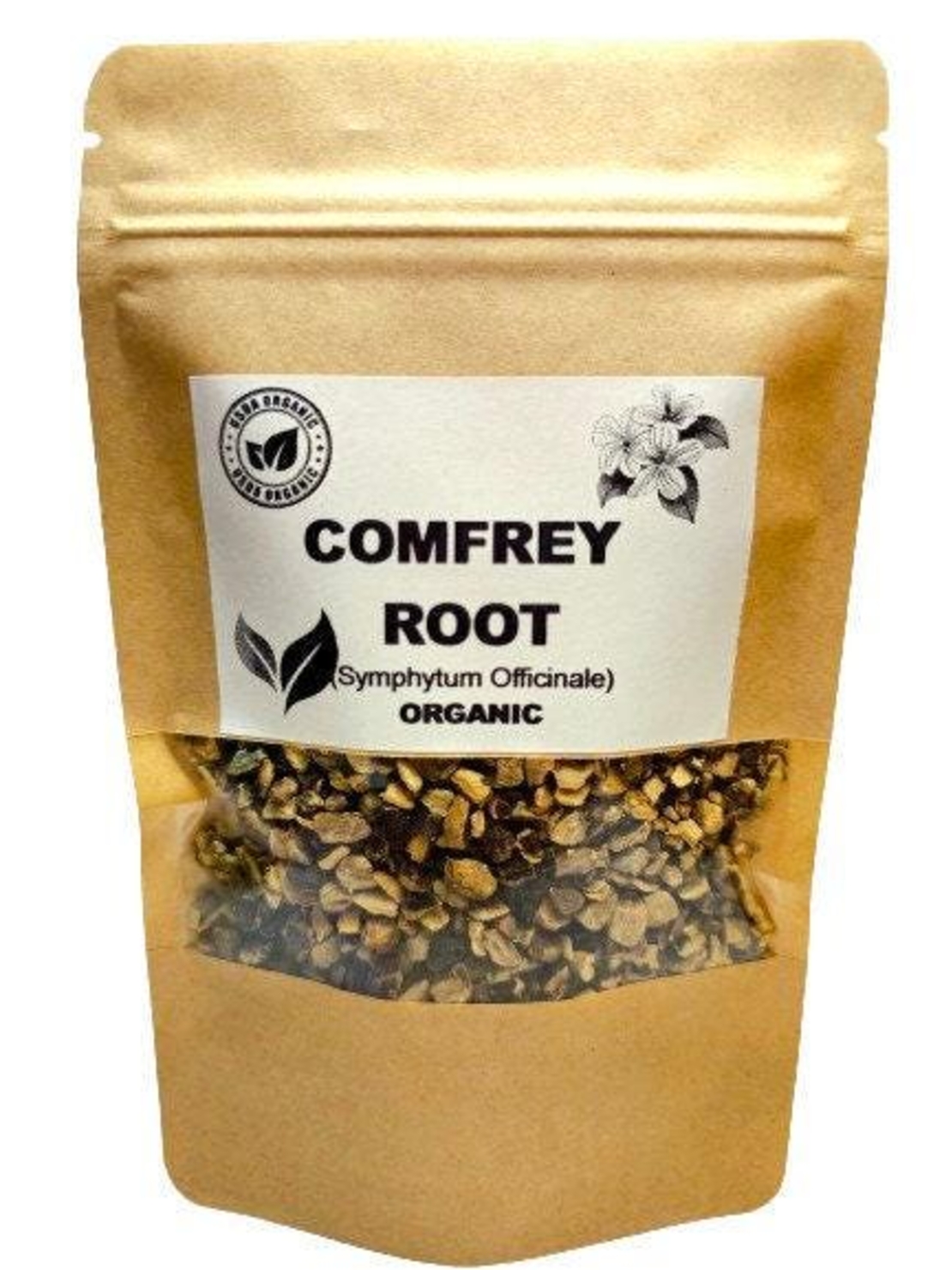 Organic COMFREY ROOT | symphytum officinale | comfrey root tea | herbal tea | dried root | organic herbs | herba | tea | root