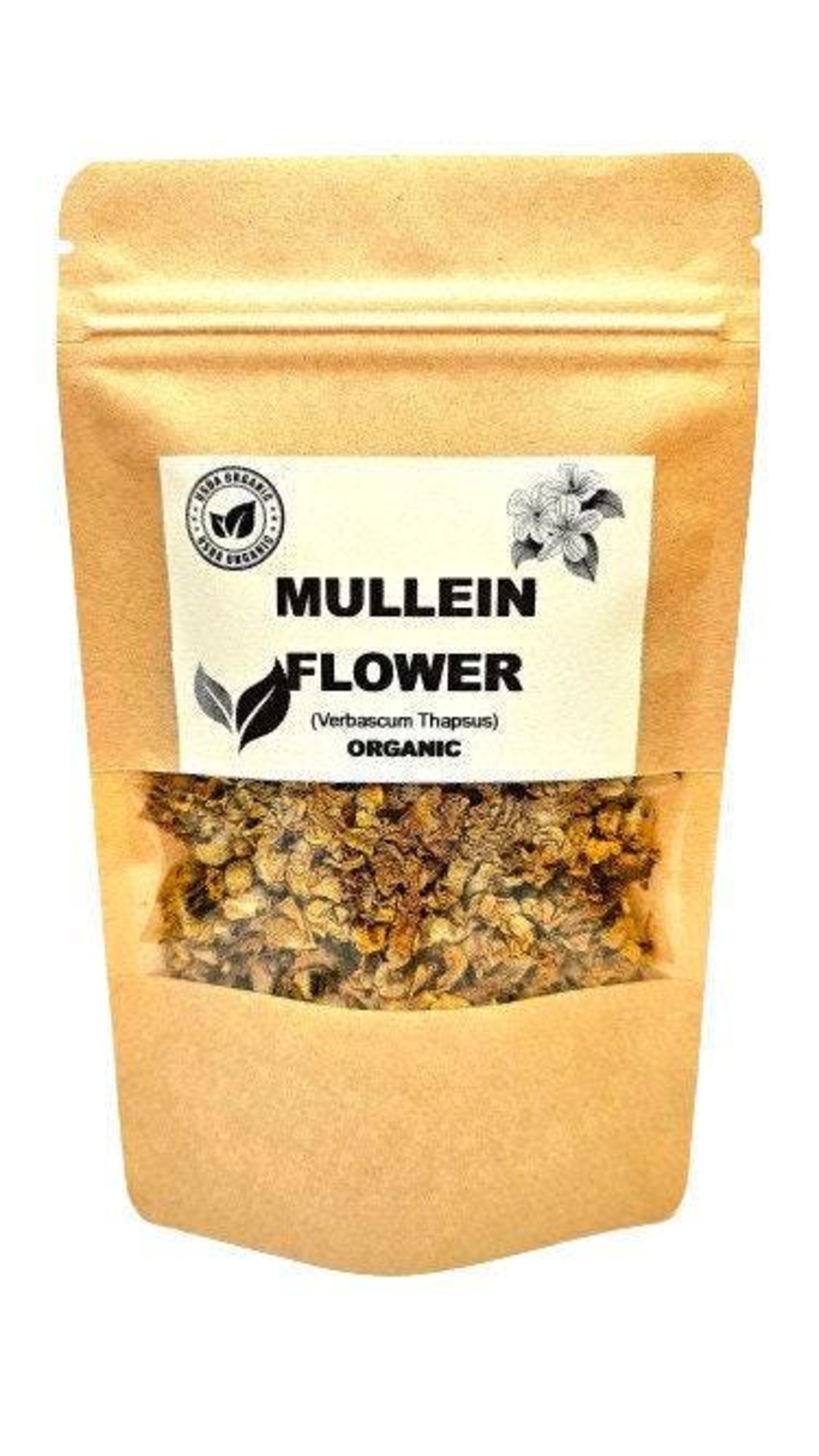 Organic MULLEIN FLOWER | verbascum thapsus | mullein tea | dried flower | organic flower | herbal tea | organic herbs | herba | tea