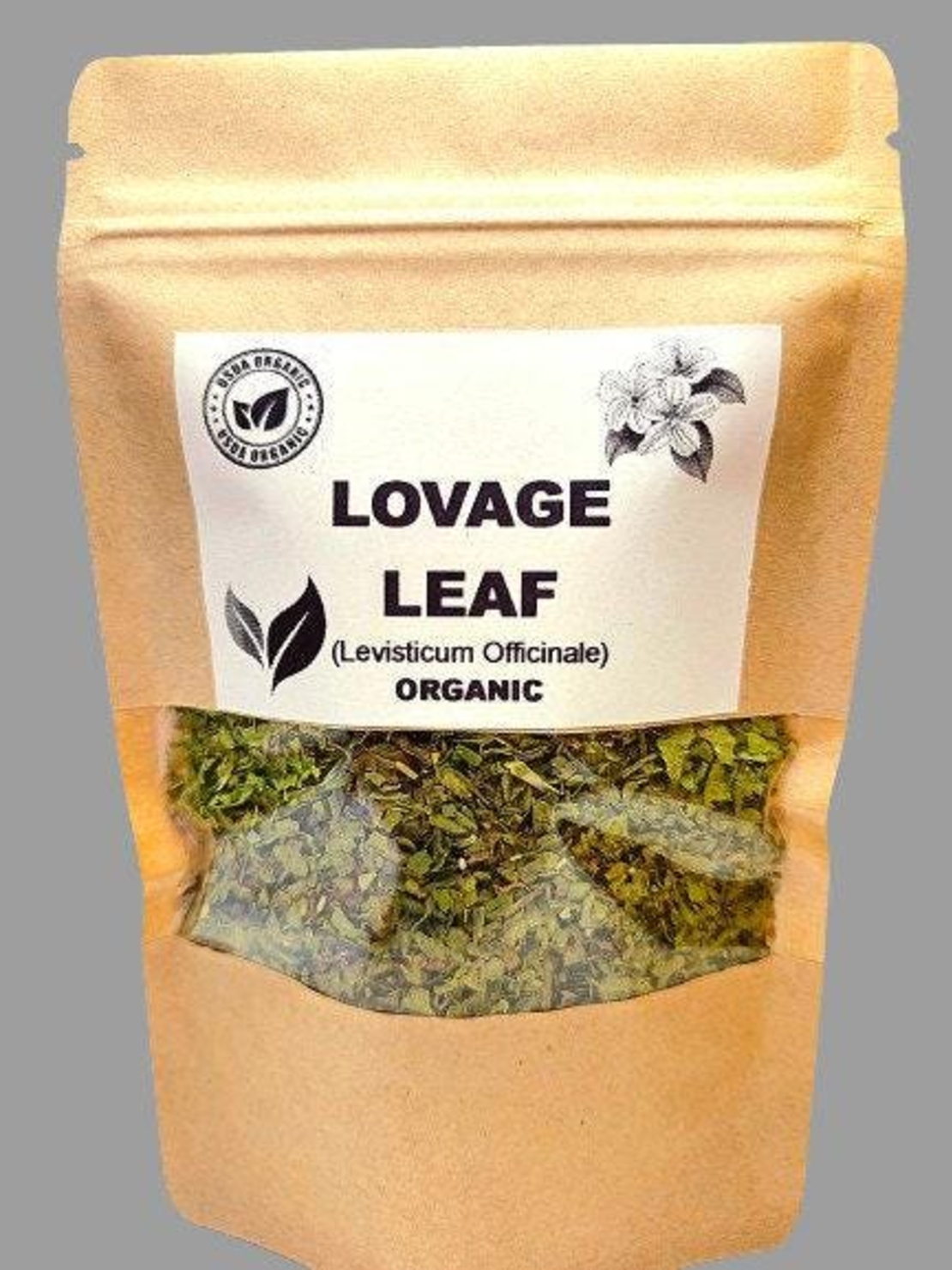 Organic LOVAGE LEAF | levisticum officinale | lovage tea | spices | herbal tea | dried leaf | organic herbs | dried herbs | herba | tea