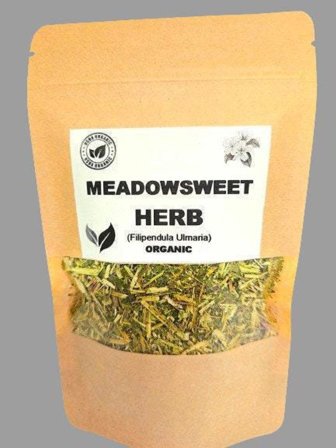 Organic MEADOWSWEET HERB | filipendula ulmaria | meadowsweet tea | herbal tea | dried herbs | organic herbs | herba | tea | herbalism