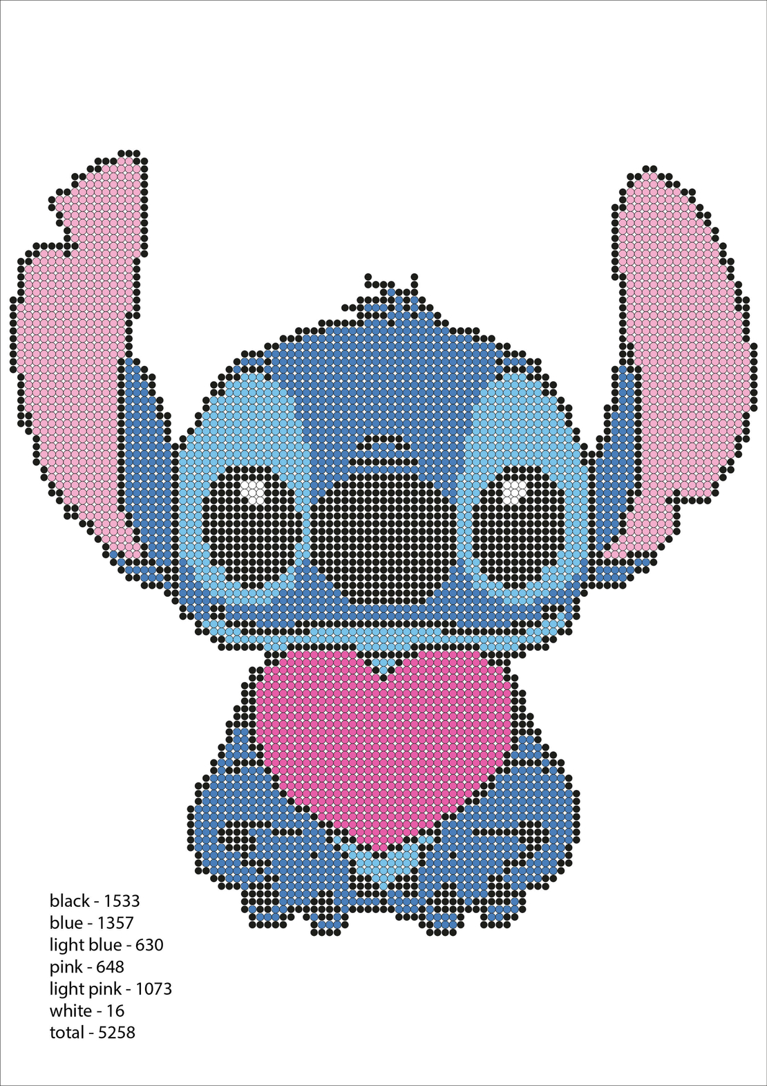 Stich A4  цветен
