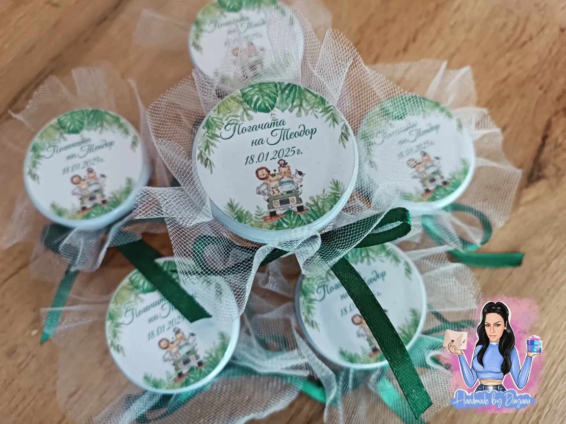 Бурканчета с декорация ''Сафари''