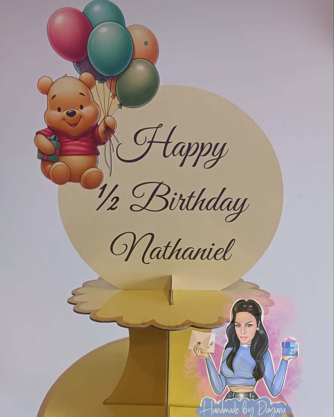 Стойка за мъфини - ''Половин годинка''