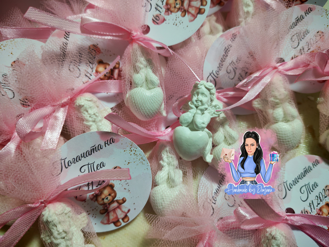 Подаръчета за гости - малко ангелче