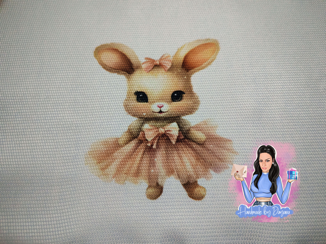 Кърпа (месал) за погача ''Зайче с рокличка''