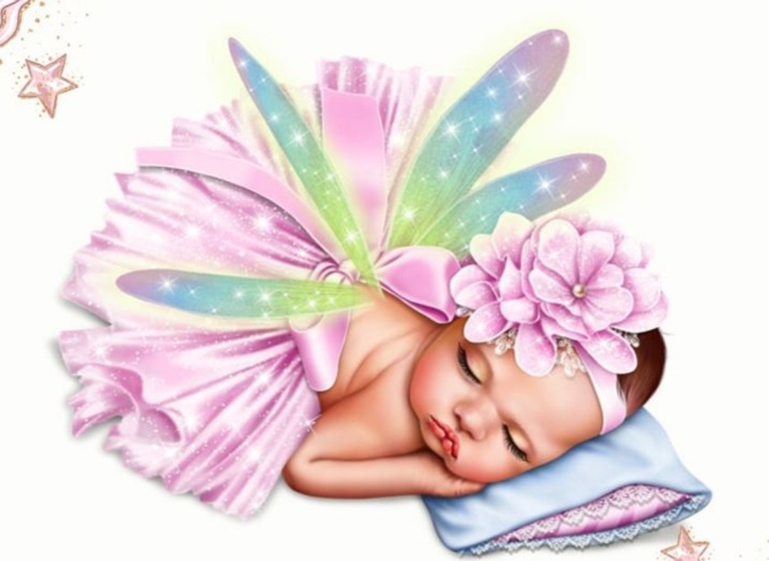 10бр Карти за наричане + 10бр подаръчета - бебе