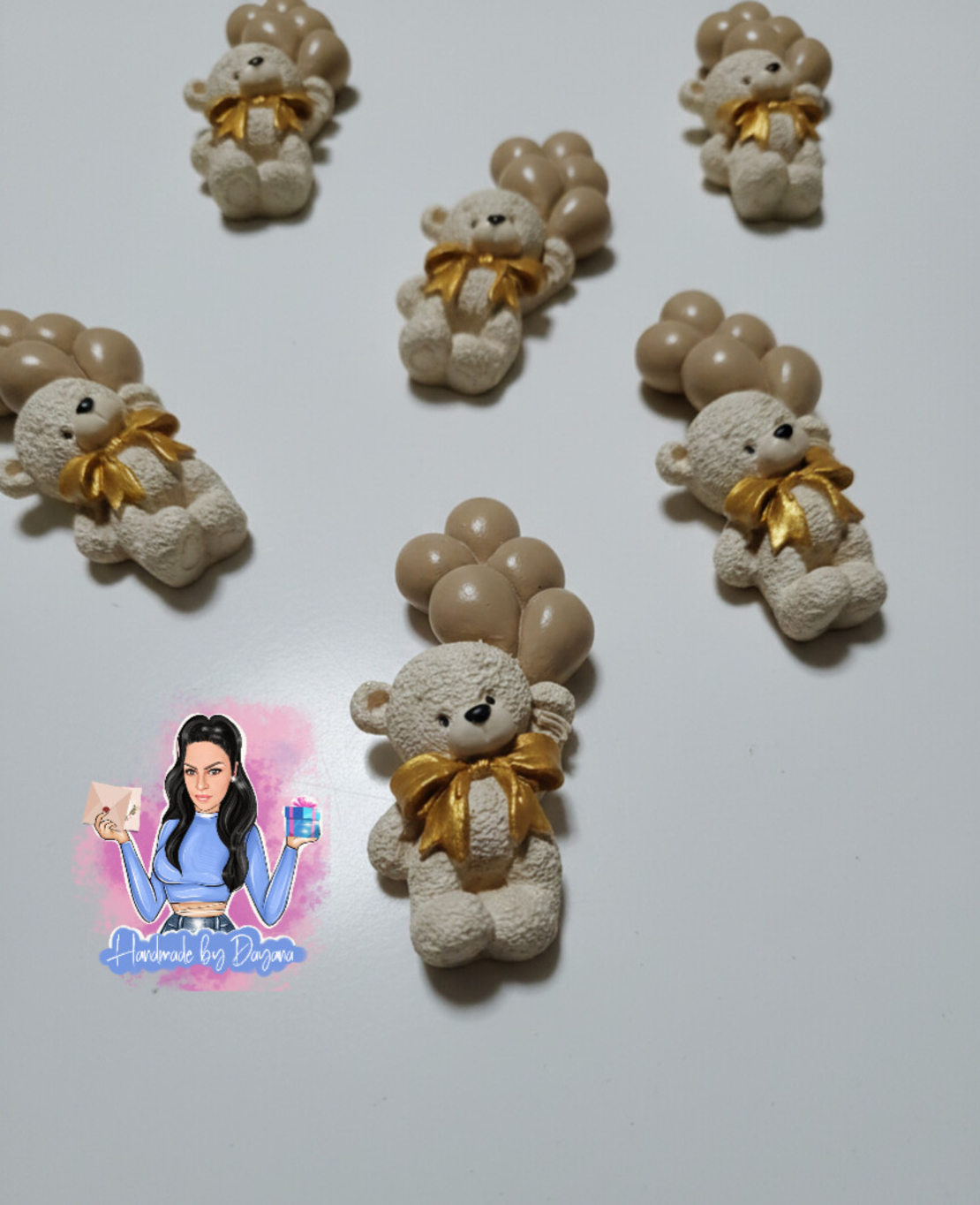 Подаръци за гости - мече с балони