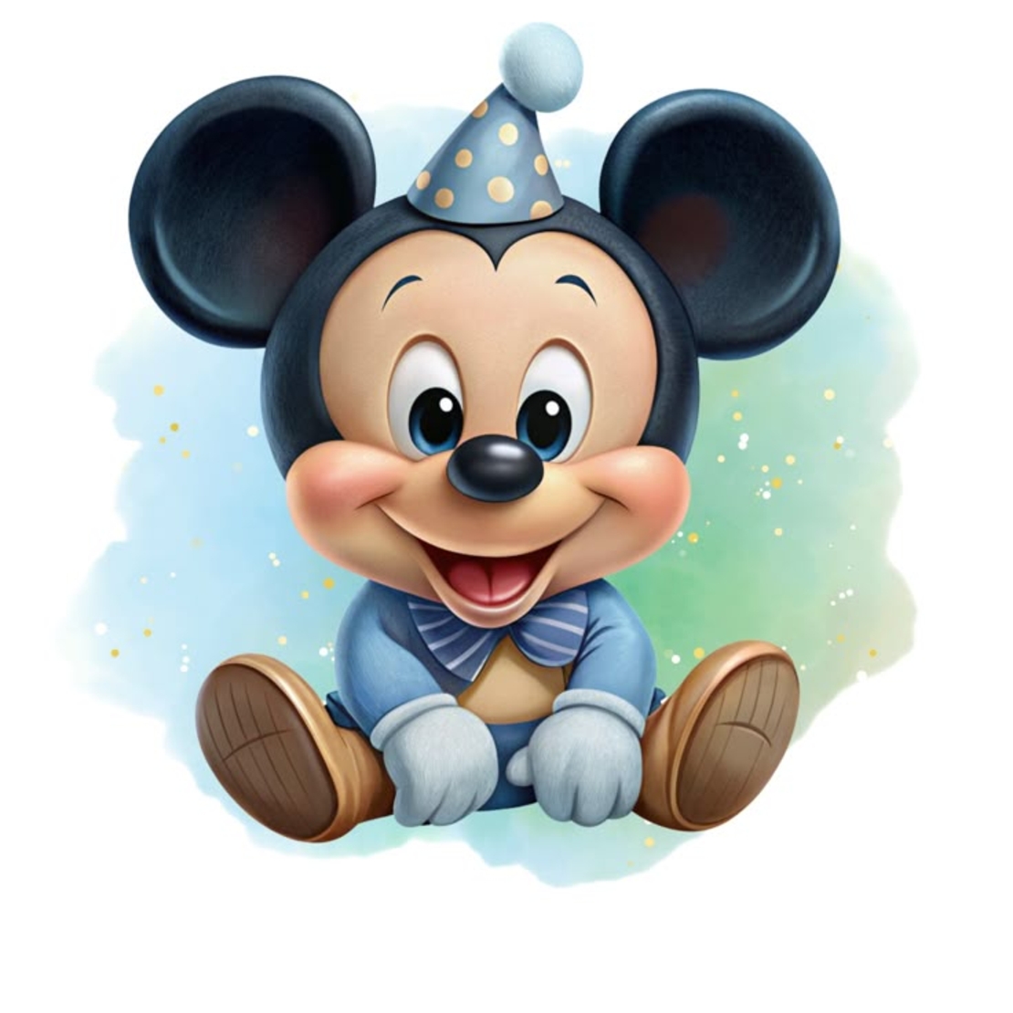 10бр Карти за наричане + 10бр подаръчета - бебе