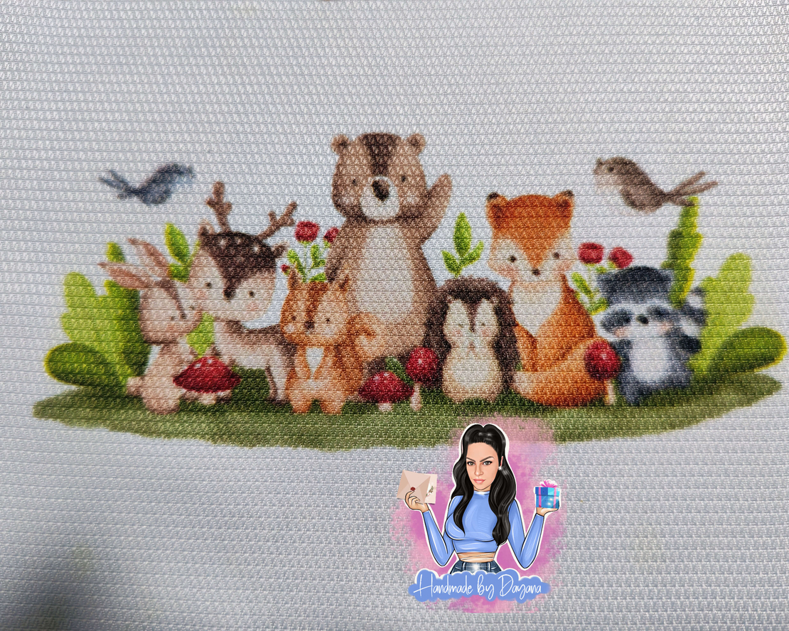 Кърпа (месал) за погача ''Горски животни 2''