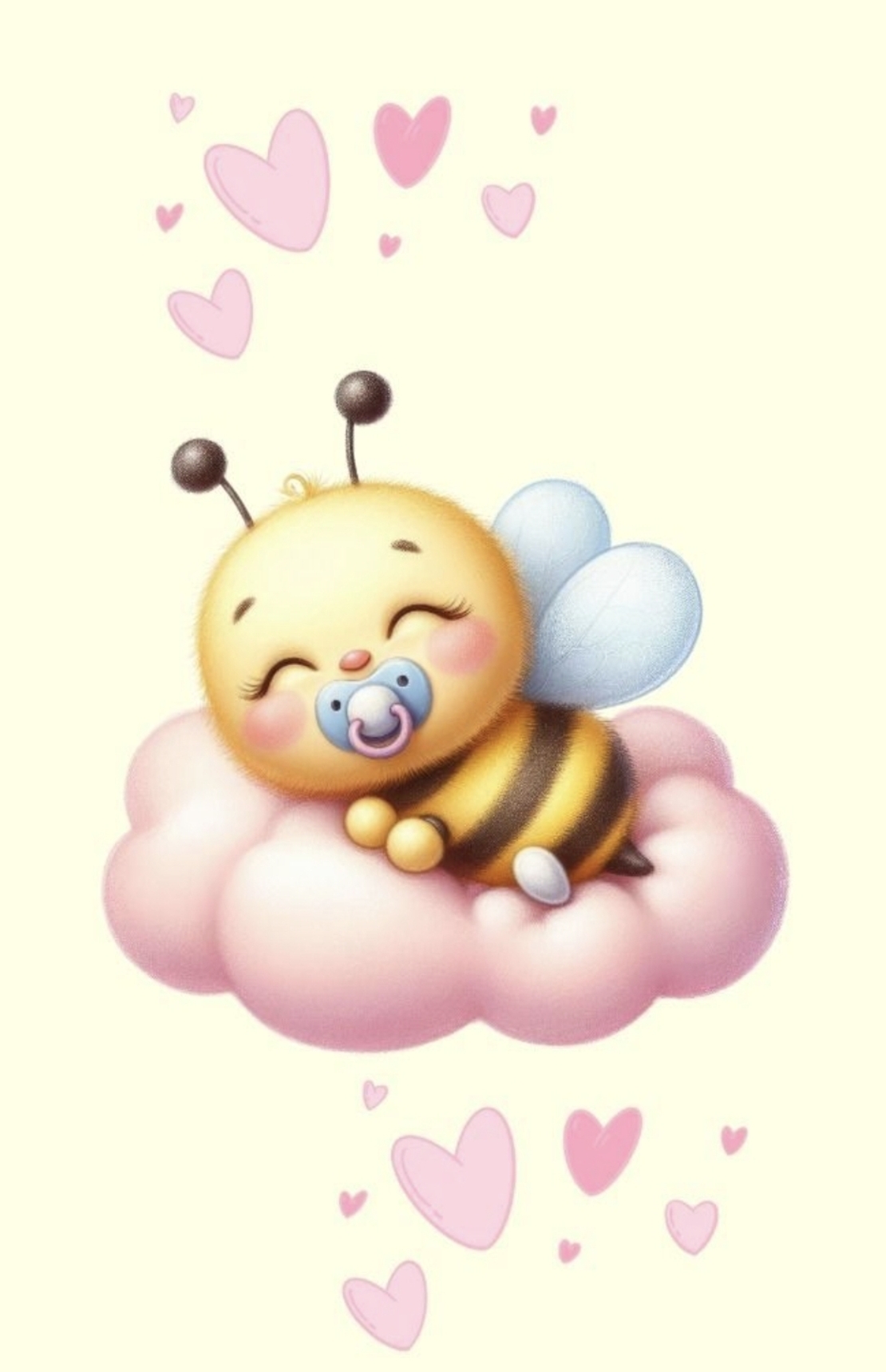 10бр Карти за наричане + 10бр подаръчета - бебе