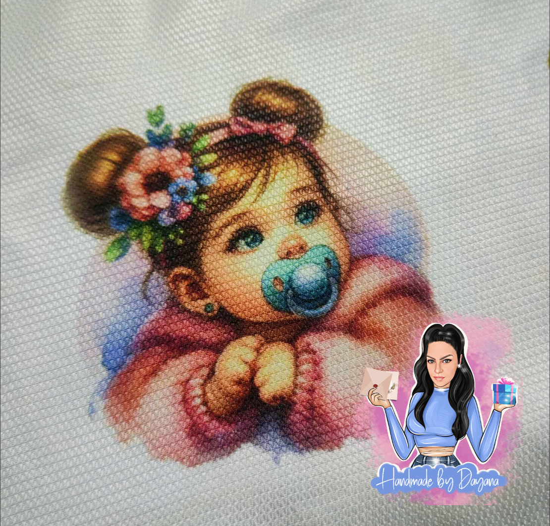 Кърпа (месал) за погача ''Бебе с биберона''