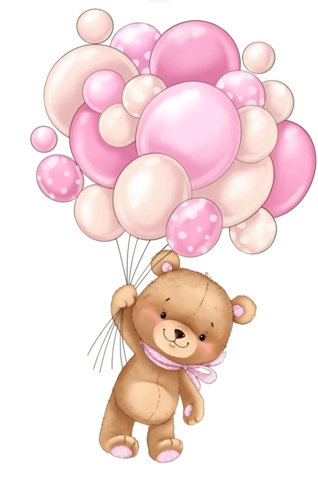 10бр Карти за наричане + 10бр подаръчета - бебе