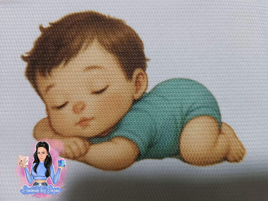 Кърпа (месал) за погача - ''Бебе - момче''