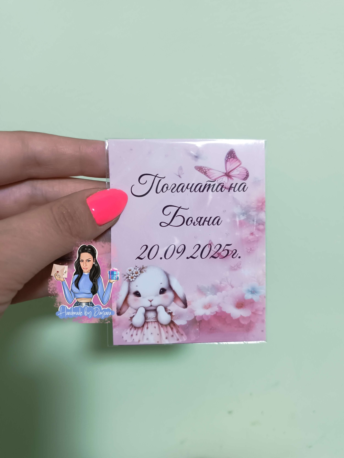 Магнити на тема '' Бяло зайче ''