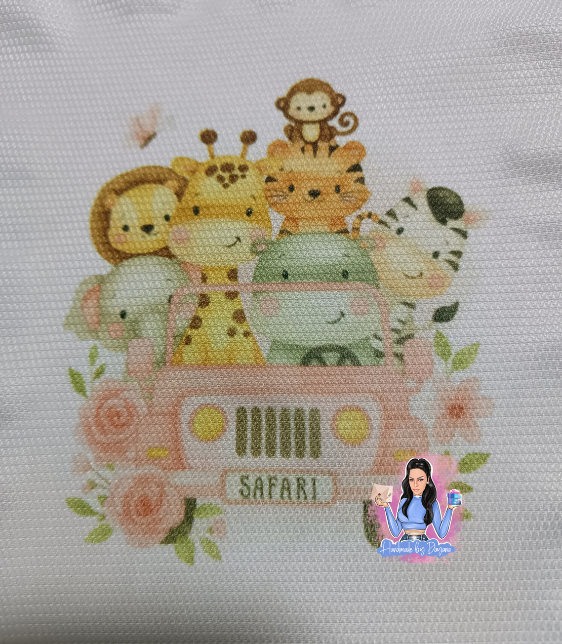 Кърпа (месал) за погача - ''Розово Сафари''