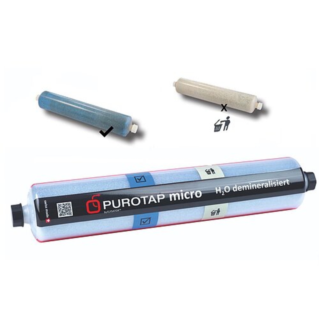 Protection against limescale Purotap micro blue